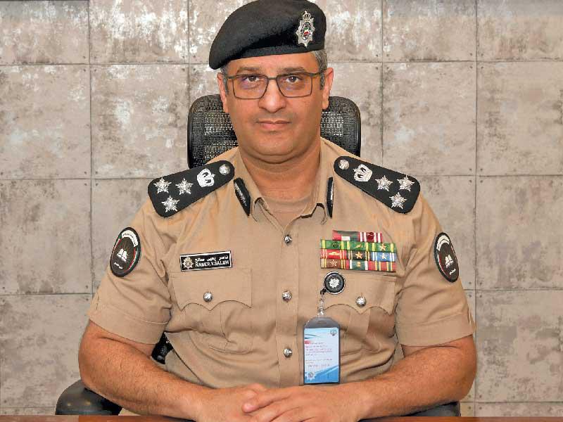 المدير العام للإدارة العامة لتنفيذ الأحكام العميد ناصر اليحيى