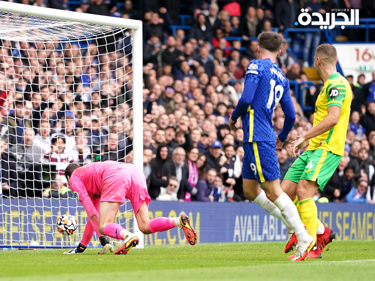 جانب من المباراة