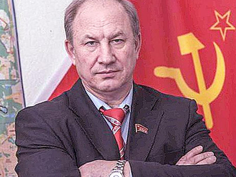 نائب الحزب الشيوعي المعارض في روسيا  فاليري راشكين