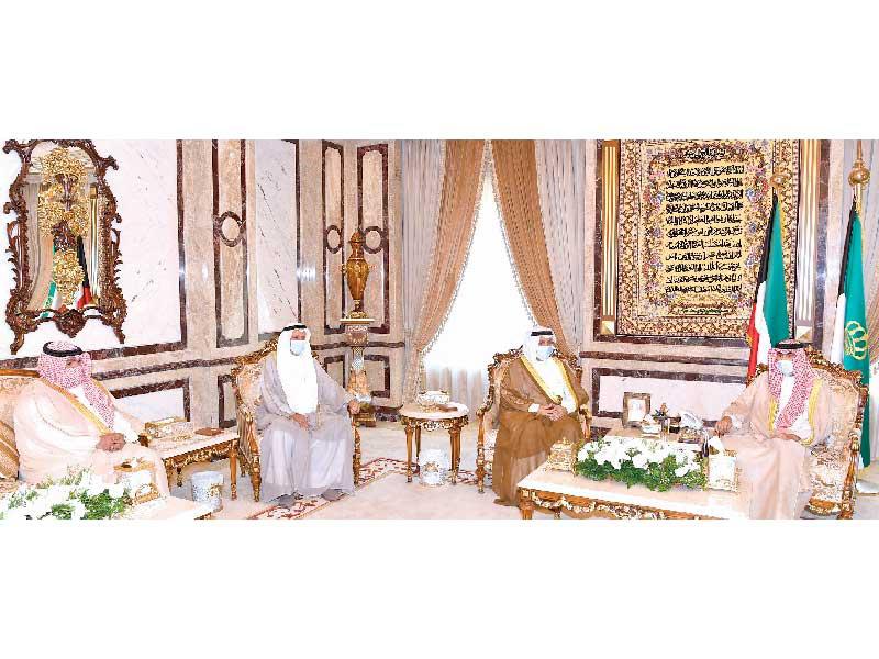 الأمير مستقبلاً الجابر والرومي والعلي أمس