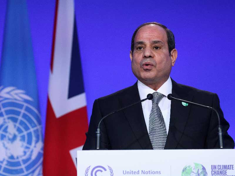 الرئيس المصري عبدالفتاح السيسي