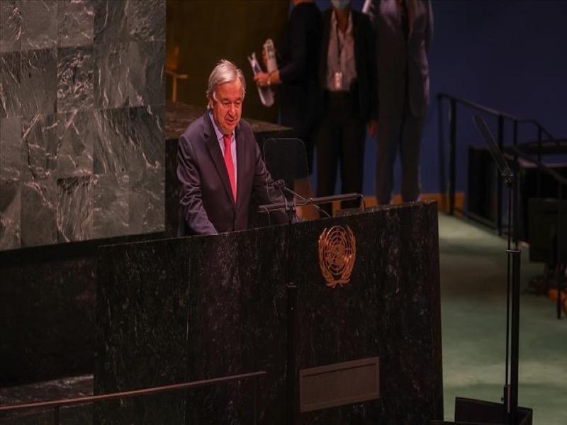 الأمين العام للأمم المتحدة أنطونيو غوتيريش