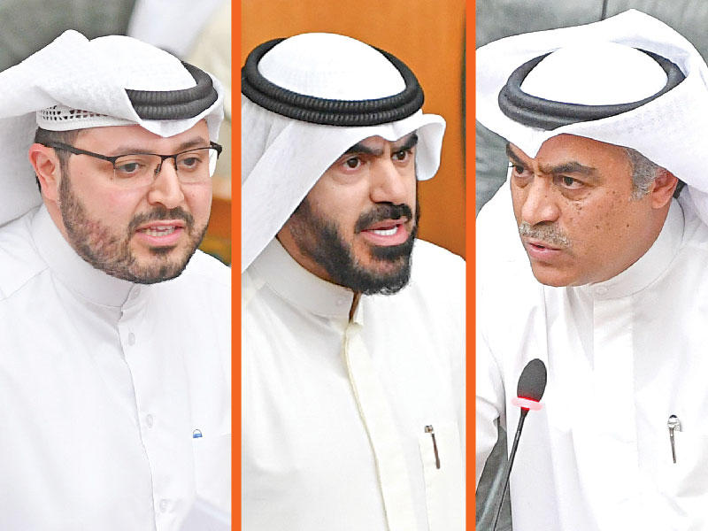 خالد العنزي - أسامة المناور - عبدالعزيز الصقعبي