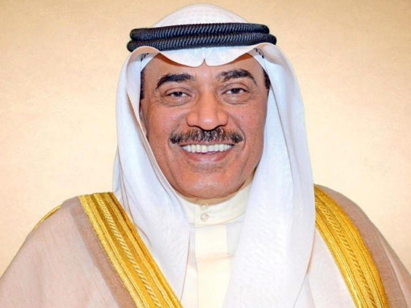 ممثل سمو أمير البلاد الشيخ نواف الأحمد، رئيس مجلس الوزراء سمو الشيخ صباح الخالد