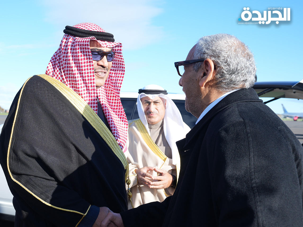 الخالد مغادراً غلاسكو