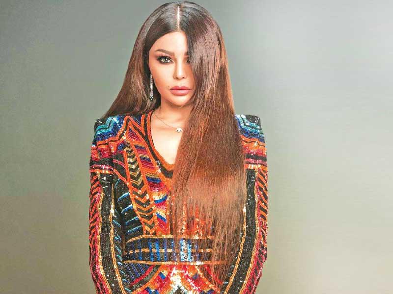 النجمة اللبنانية هيفاء وهبي