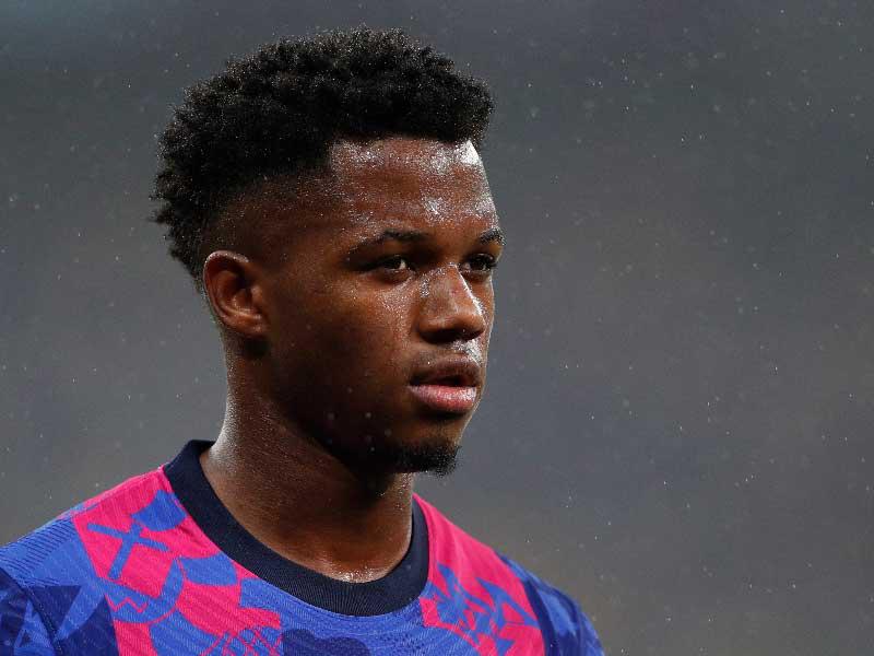  مهاجم برشلونة أنسو فاتي