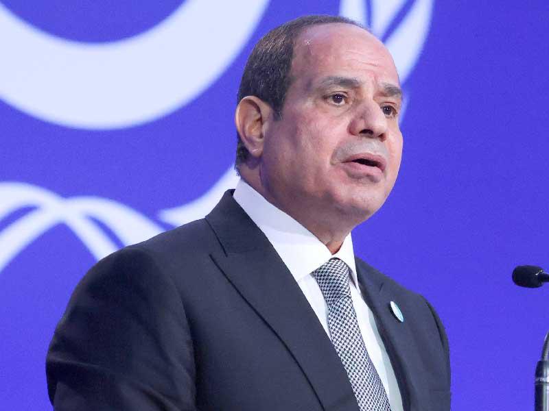 الرئيس المصري عبدالفتاح السيسي
