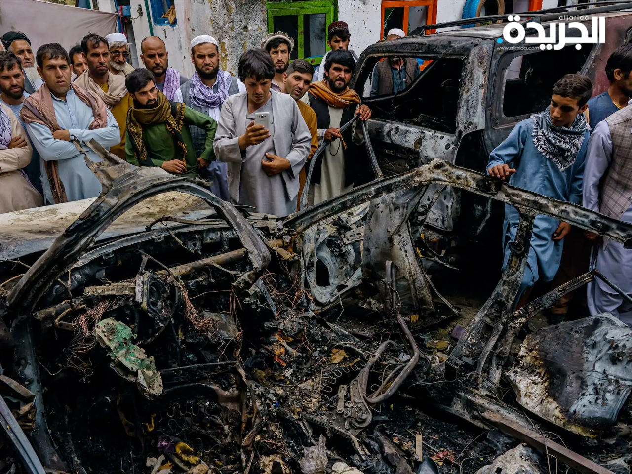 صورة من الهجوم