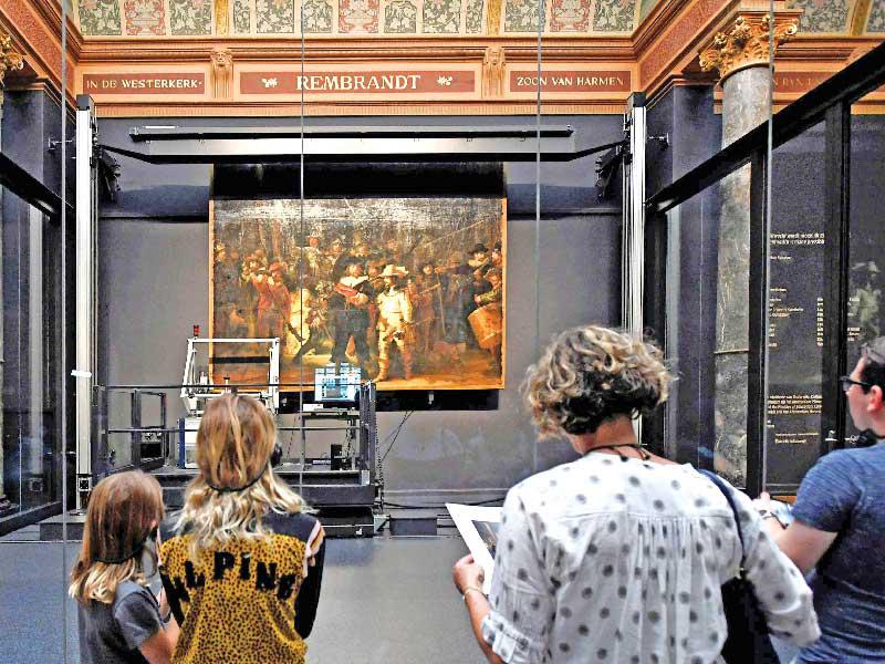 لوحة رامبرانت الشهيرة «دورية الليل»