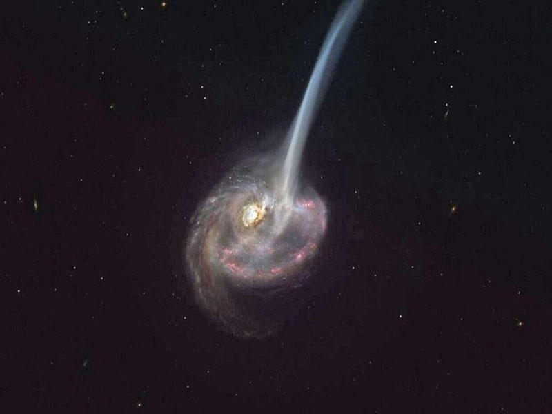 البيئة القاسية تسحب الغاز من المجرات وتقتلهاn