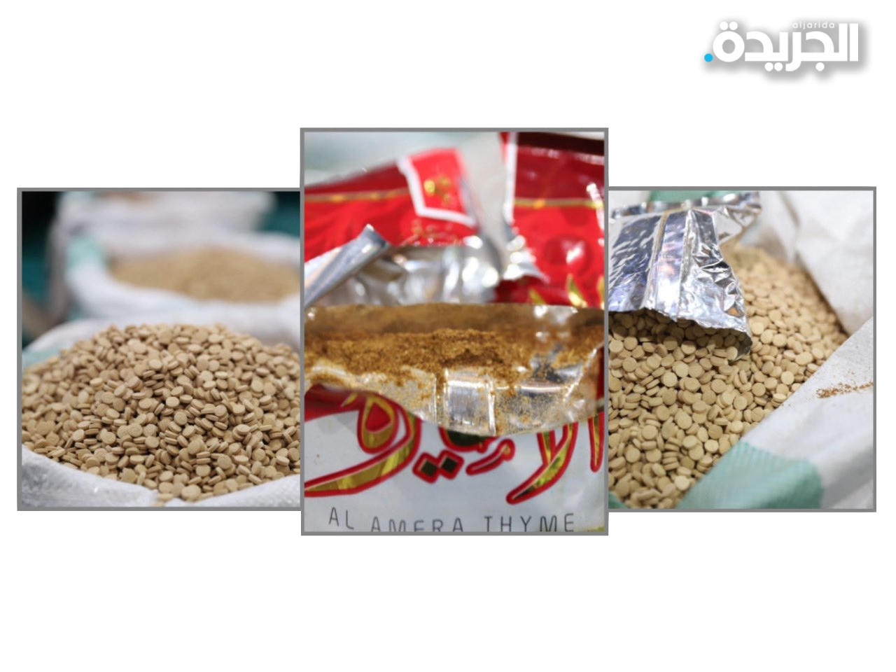 جانب من المضبوطات