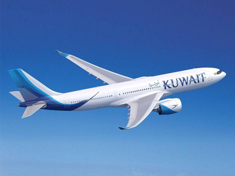 إحدى طائرات الخطوط الجوية الكويتية