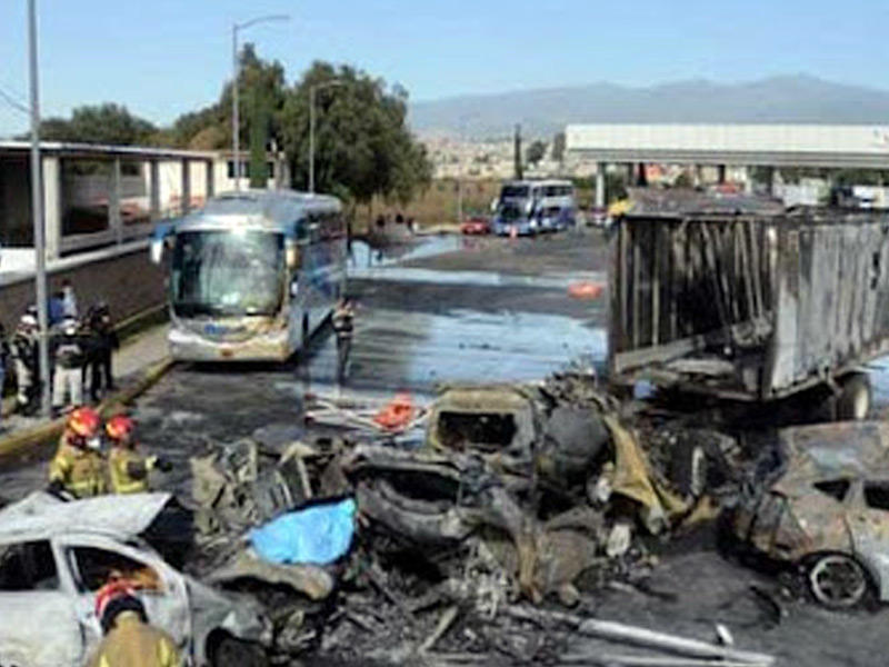 اثار الحادث