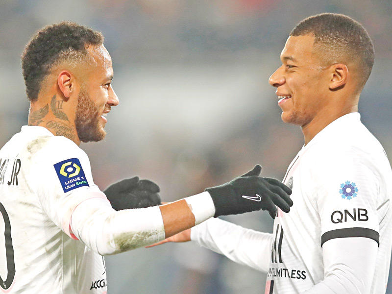 مبابي ونيمار