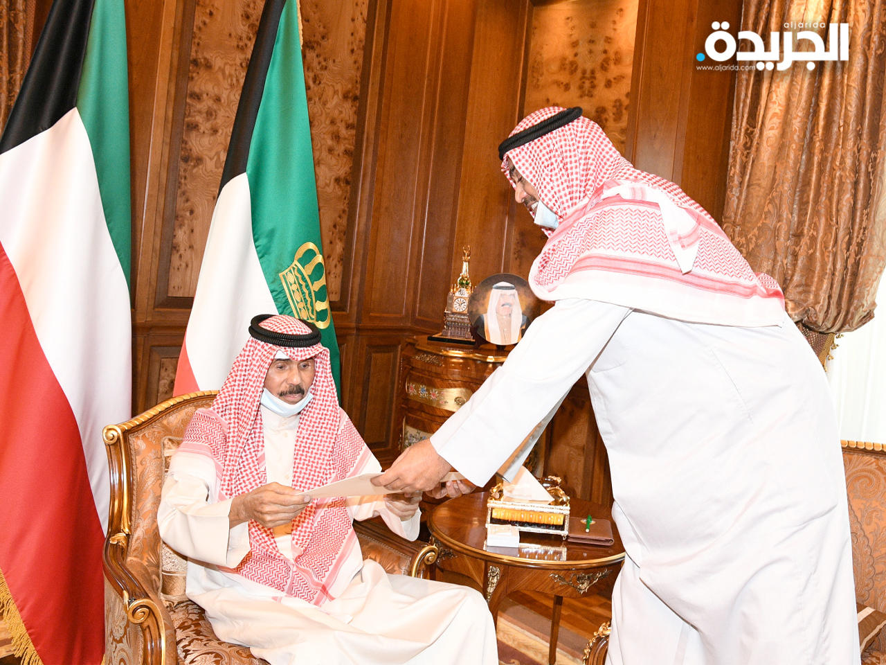 سمو الأمير مستقبلاً رئيس مجلس الوزراء