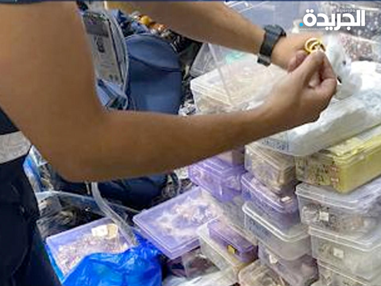 جانب من المضبوطات