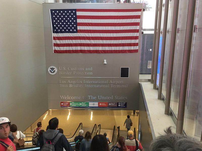 مطار الولايات المتحدة الأميركية