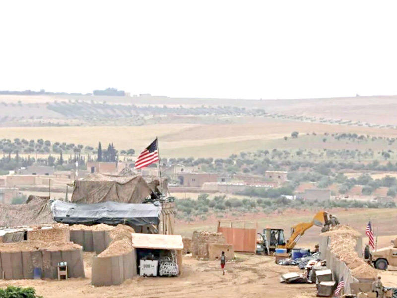 قوات أميركية تمهد لإنشاء قاعدة بالحسكة