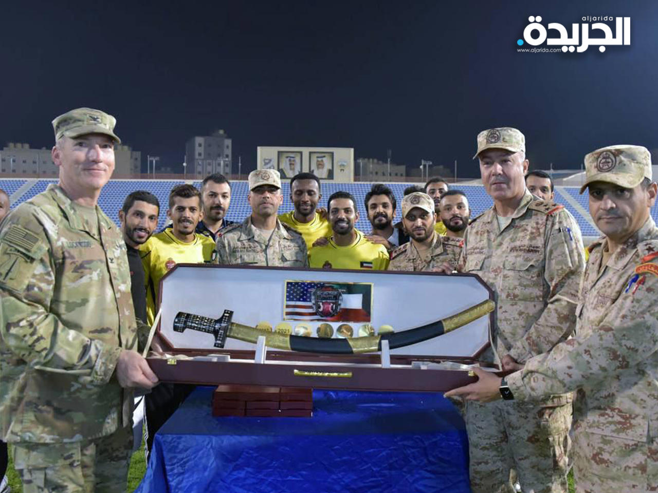 الجيش الكويتي يحصل على سيف التفوق