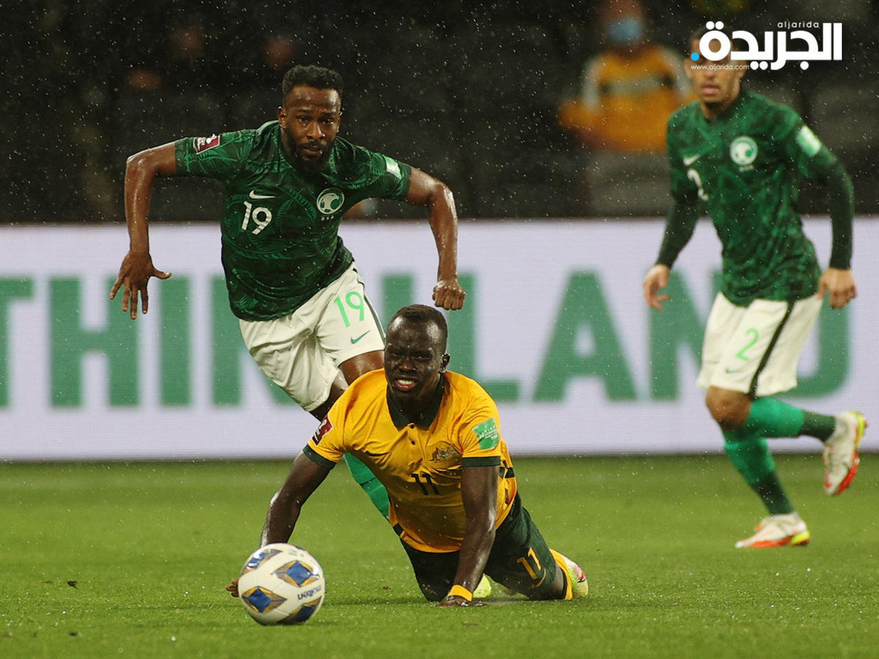 جانب من المباراة