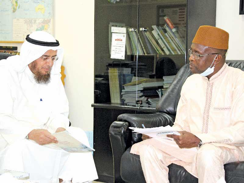 جانب من الزيارة