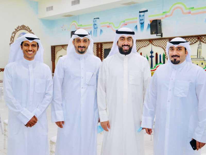 جانب من مسؤولي جمعية الرحاب 