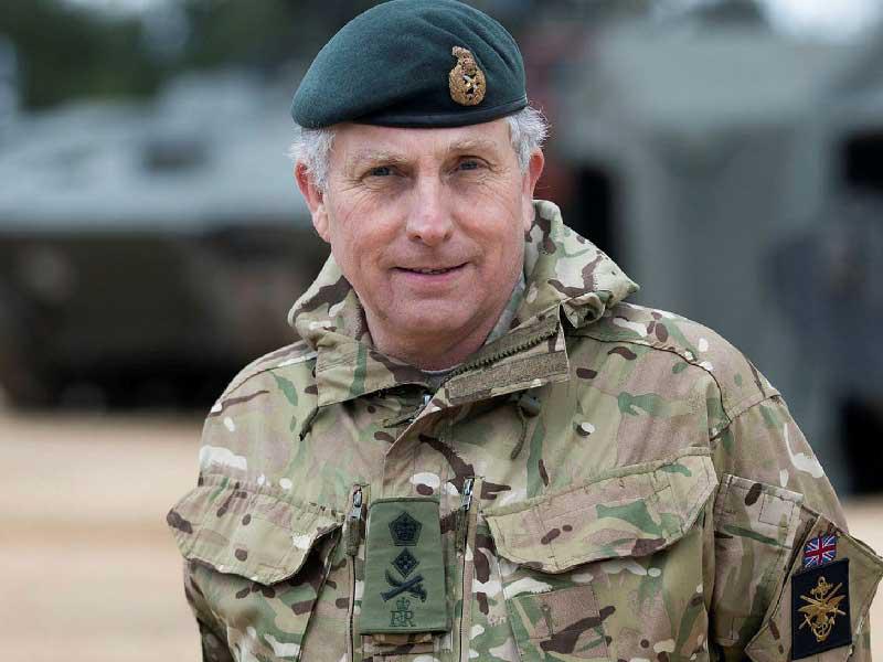 رئيس أركان الجيش البريطاني الجنرال نيكولاس كارتر
