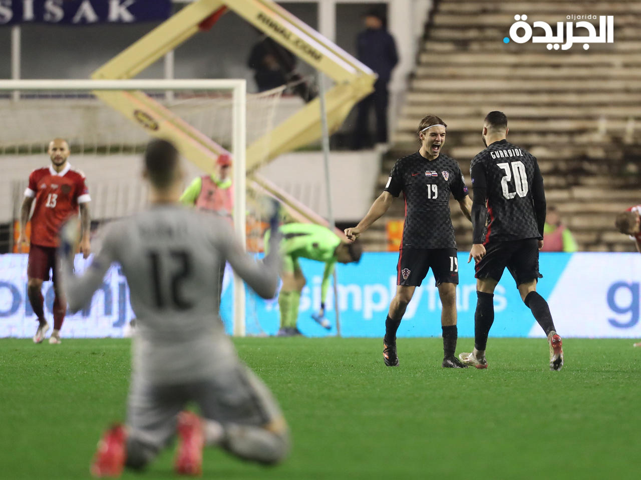 كرواتيا تحصل على بطاقة التأهل للمونديال