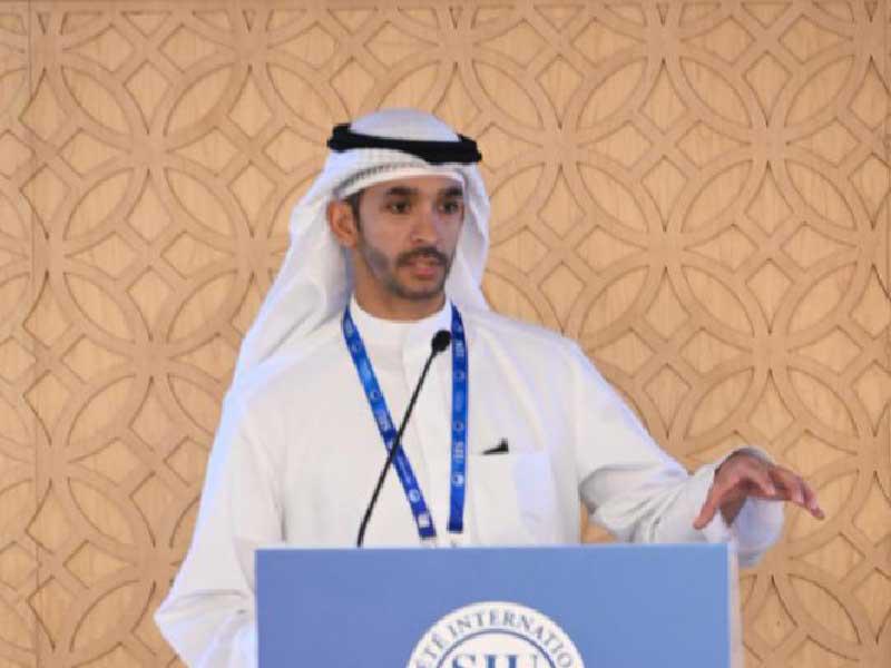 د. سعد الدوسري يلقي محاضرته 