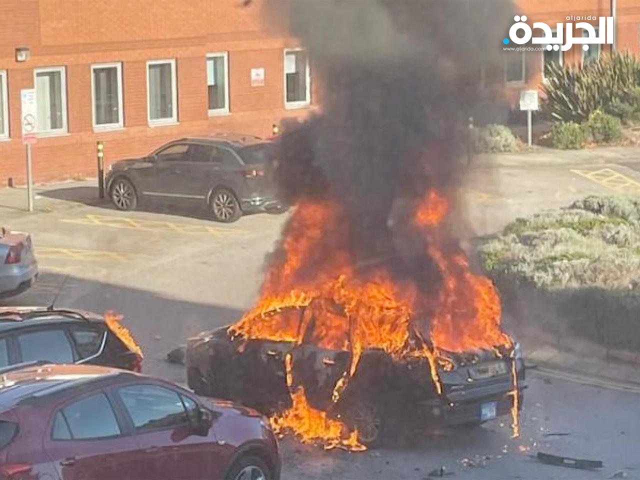 انفجار سيارة في ليفربول