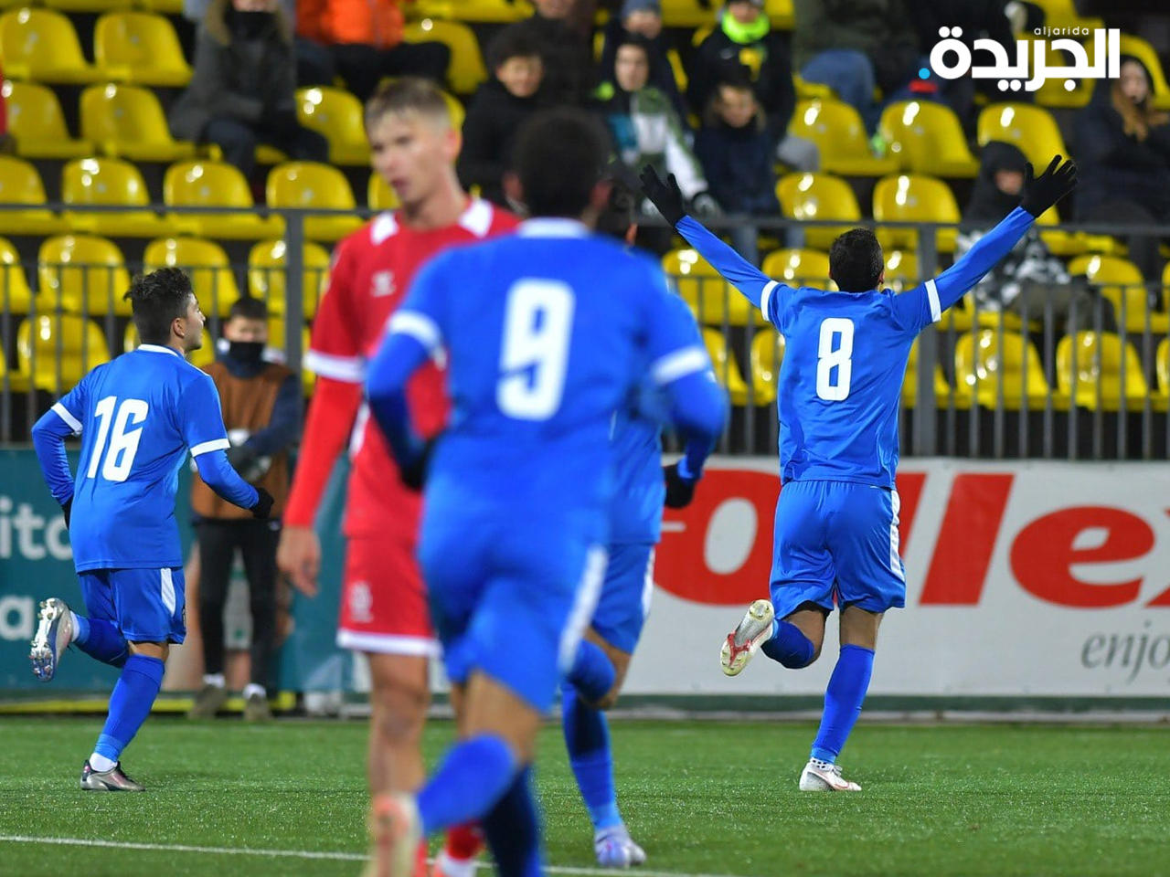 جانب من المباراة