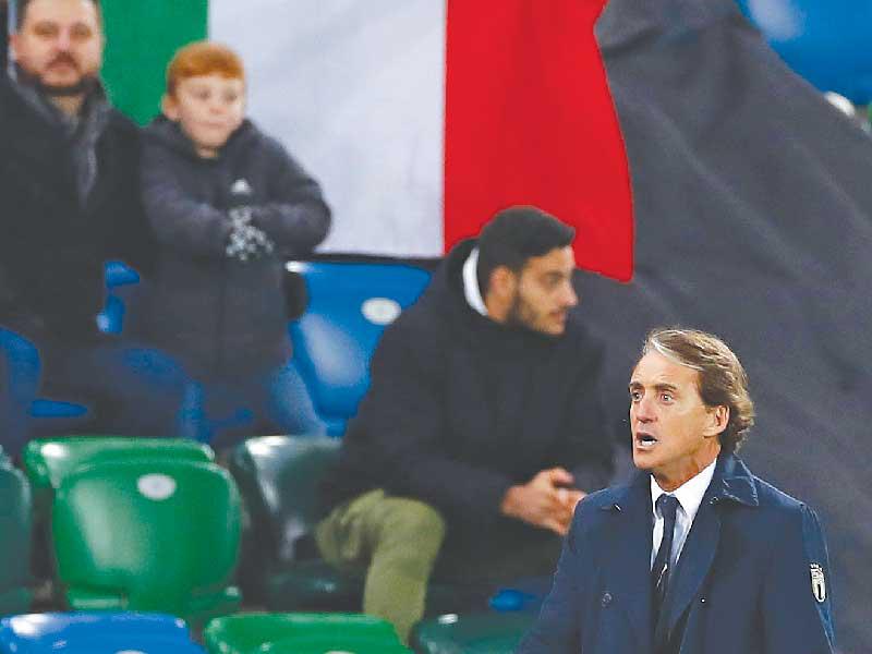 مدرب إيطاليا روبرتو مانشيني 