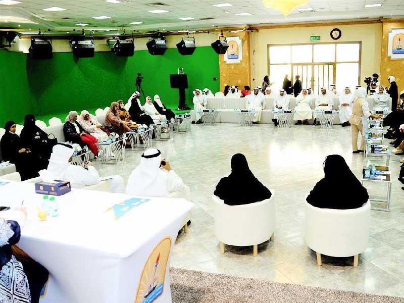 جانب من ملتقى «مديري المدارس» في جمعية المعلمين