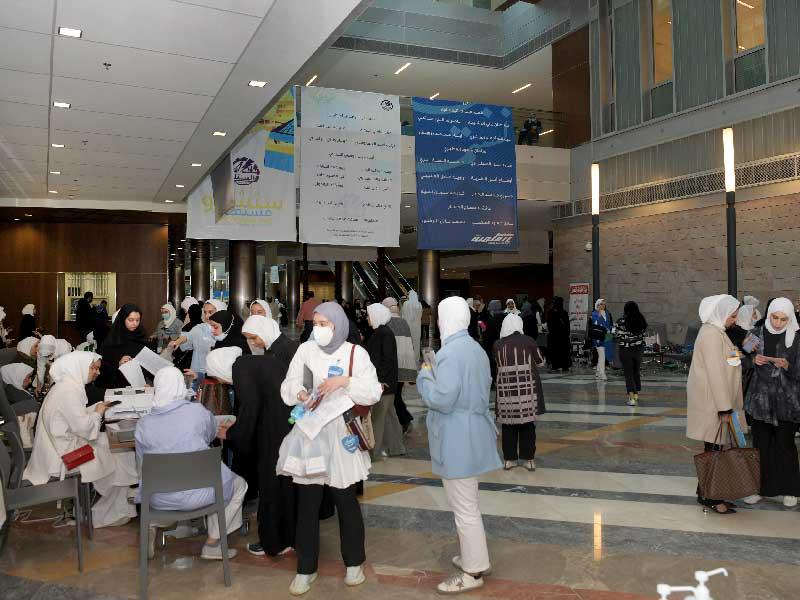 جانب من الأجواء الانتخابية في «الهندسة»