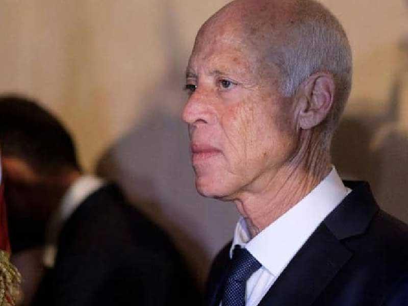 الرئيس التونسي قيس سعيّد 