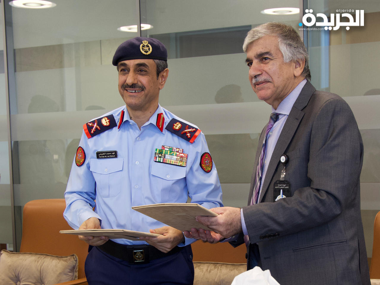 جانب من توقيع بروتوكول التعاون