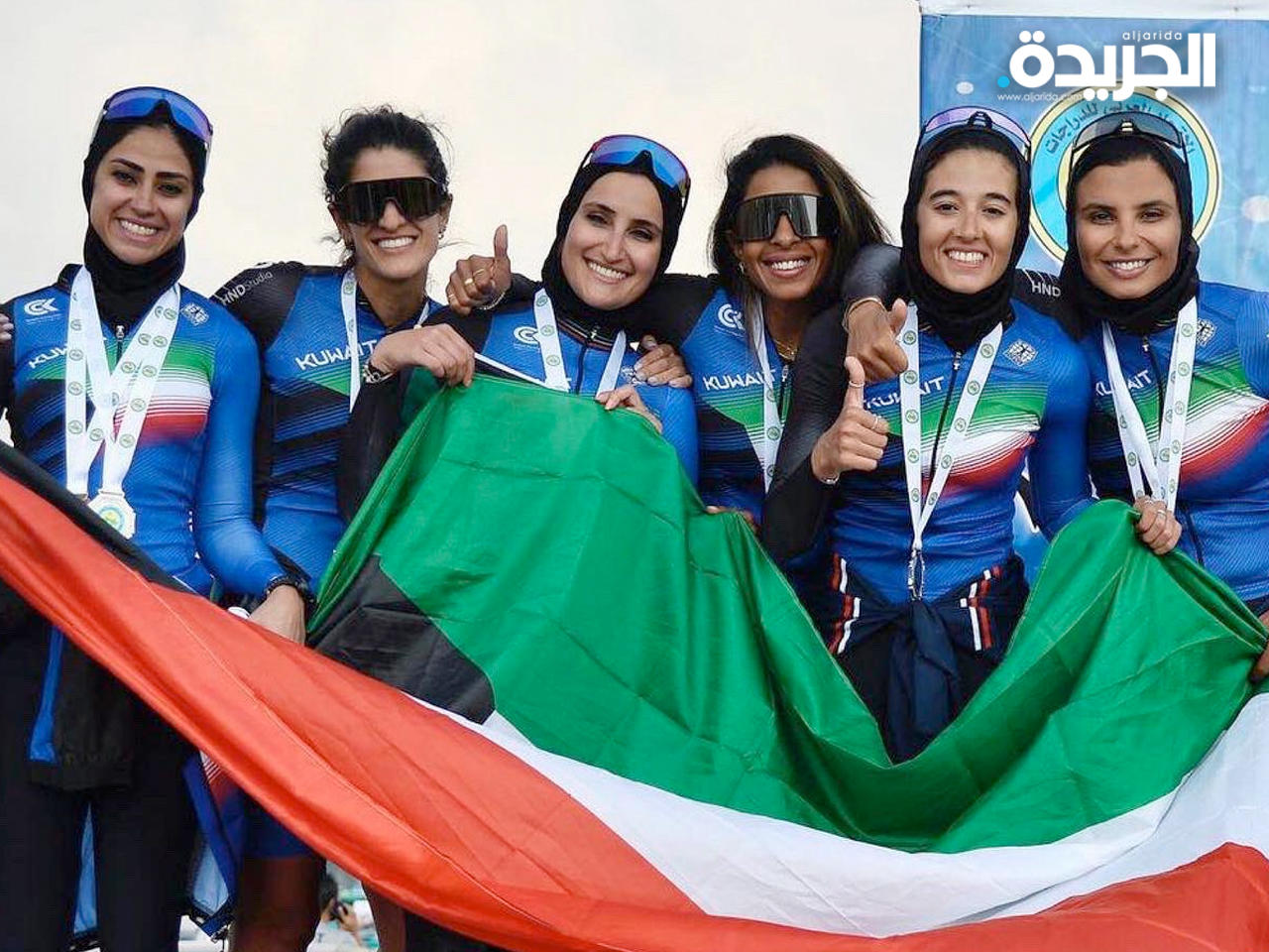 سيدات الدراجات الهوائية يواصلن التألق في البطولة العربية