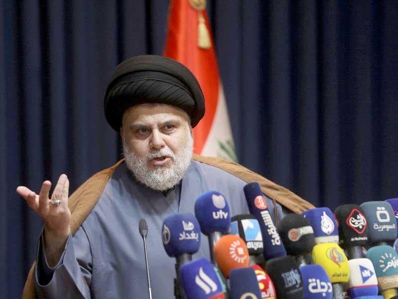 زعيم التيار الصدري مقتدى الصدر