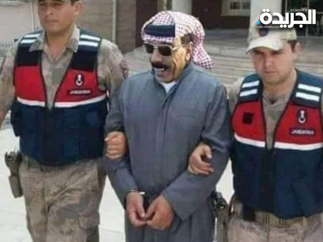 عمر سليمان لحظة اعتقاله