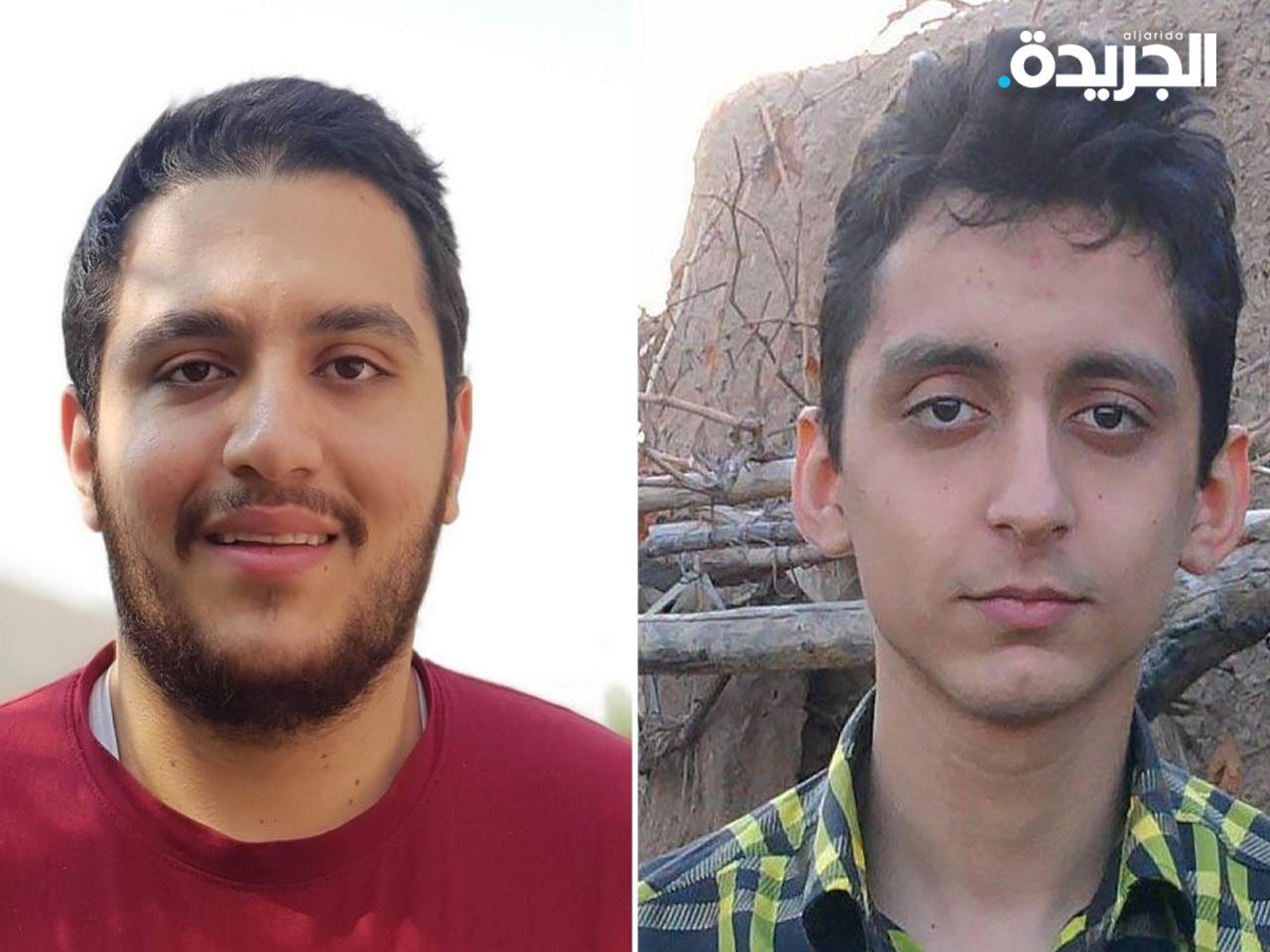 محمد حسين موسى كاظمي «يسار» وسجاد كاشيان «يمين»