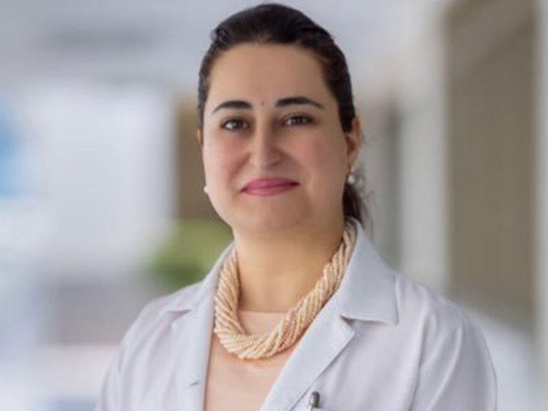 استشارية الجراحة العامة في مستشفى مبارك الكبير، د. فاطمة خاجة