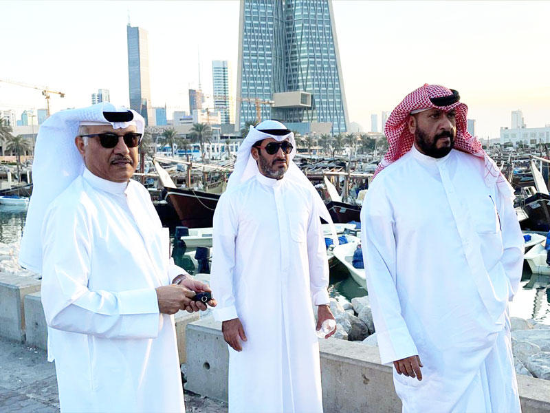 محافظ العاصمة خلال الحملة المشتركة