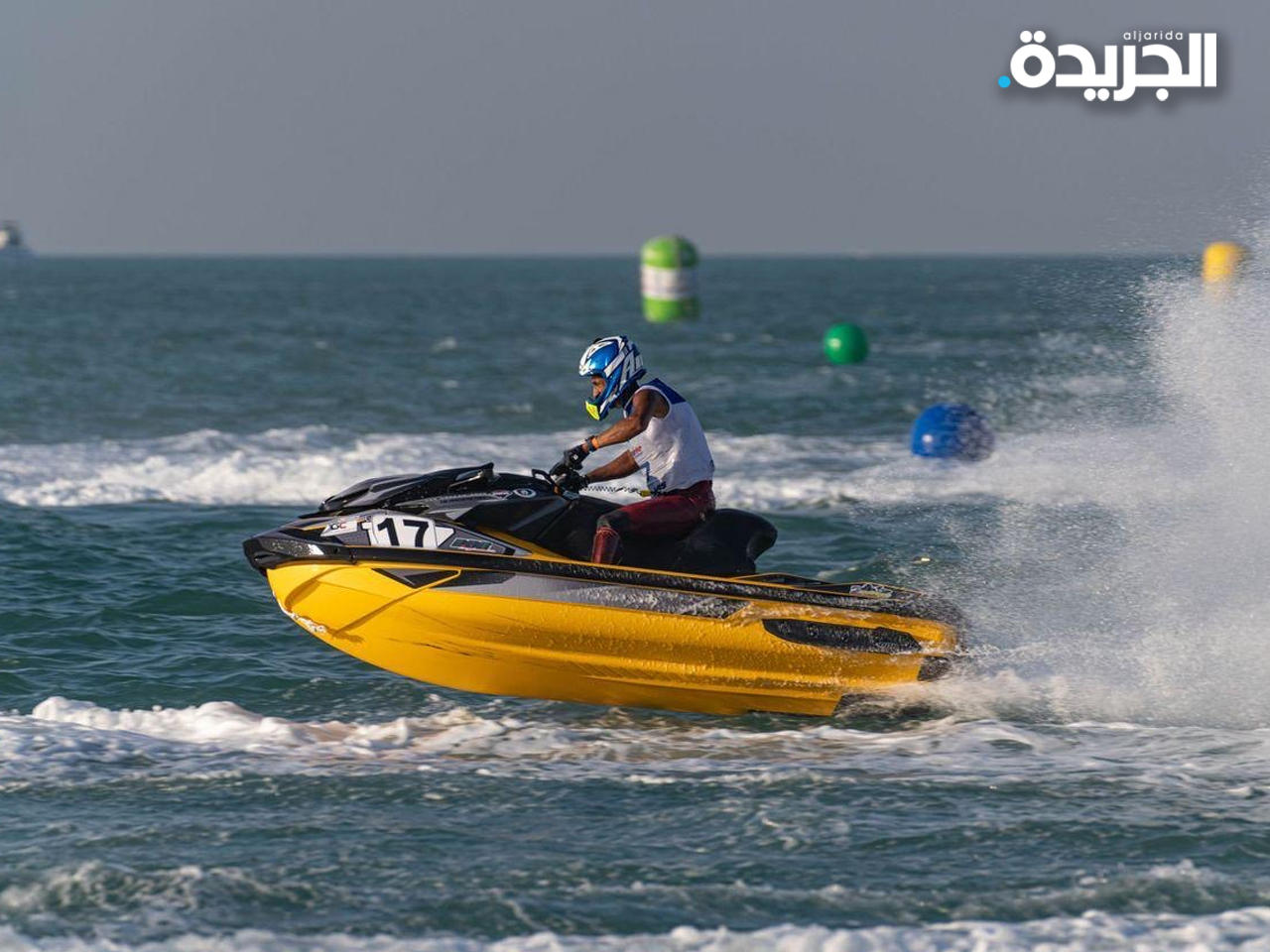 الدواس خلال مشاركته في البطولة