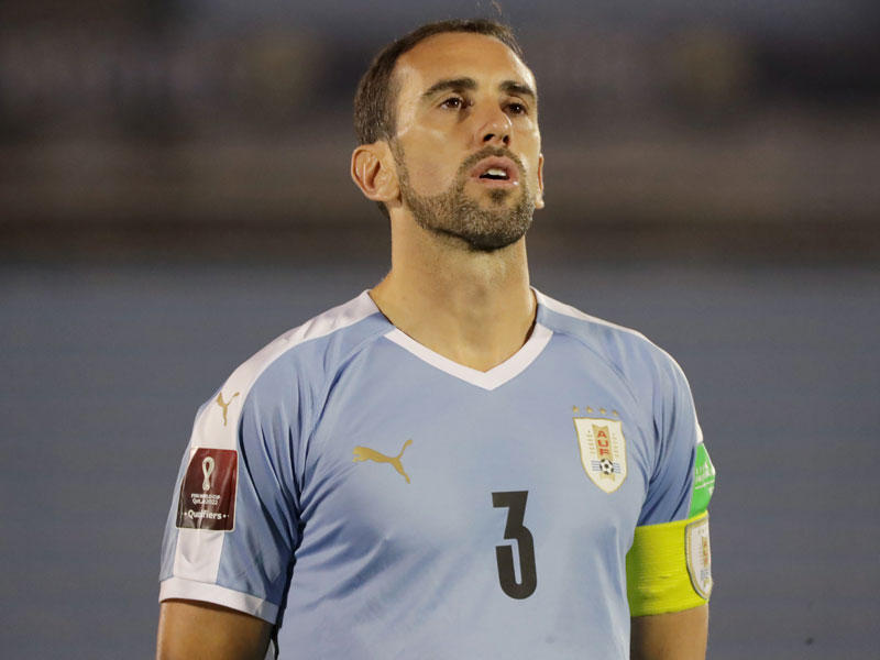 قائد منتخب أوروغواي لكرة القدم دييغو غودين