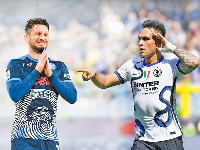 لاوتارو نجم الإنتر  - ميرتينز نجم نابولي