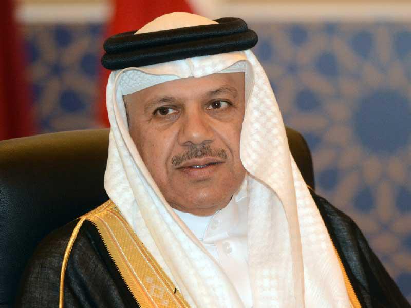 وزير خارجية البحرين عبداللطيف الزياني