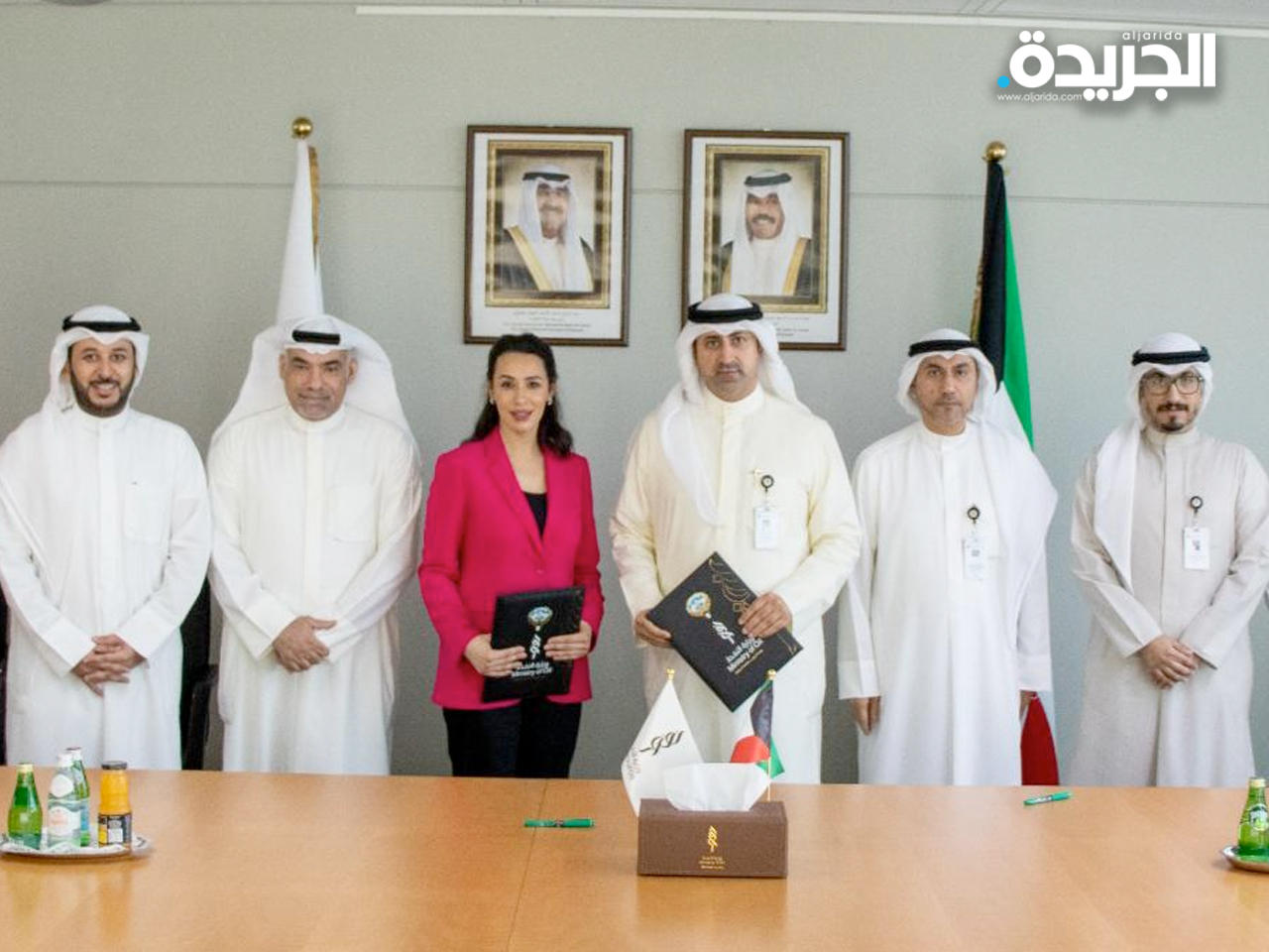 جانب من توقيع مذكرة التفاهم