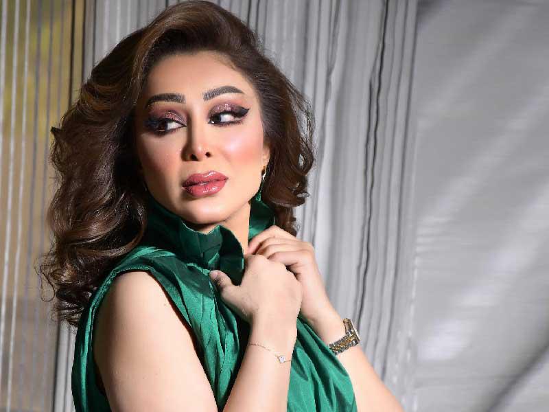 الفنانة أبرار محمود