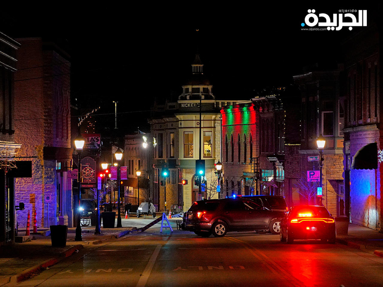 سيارة تصدم حشداً خلال احتفالات عيد الميلاد